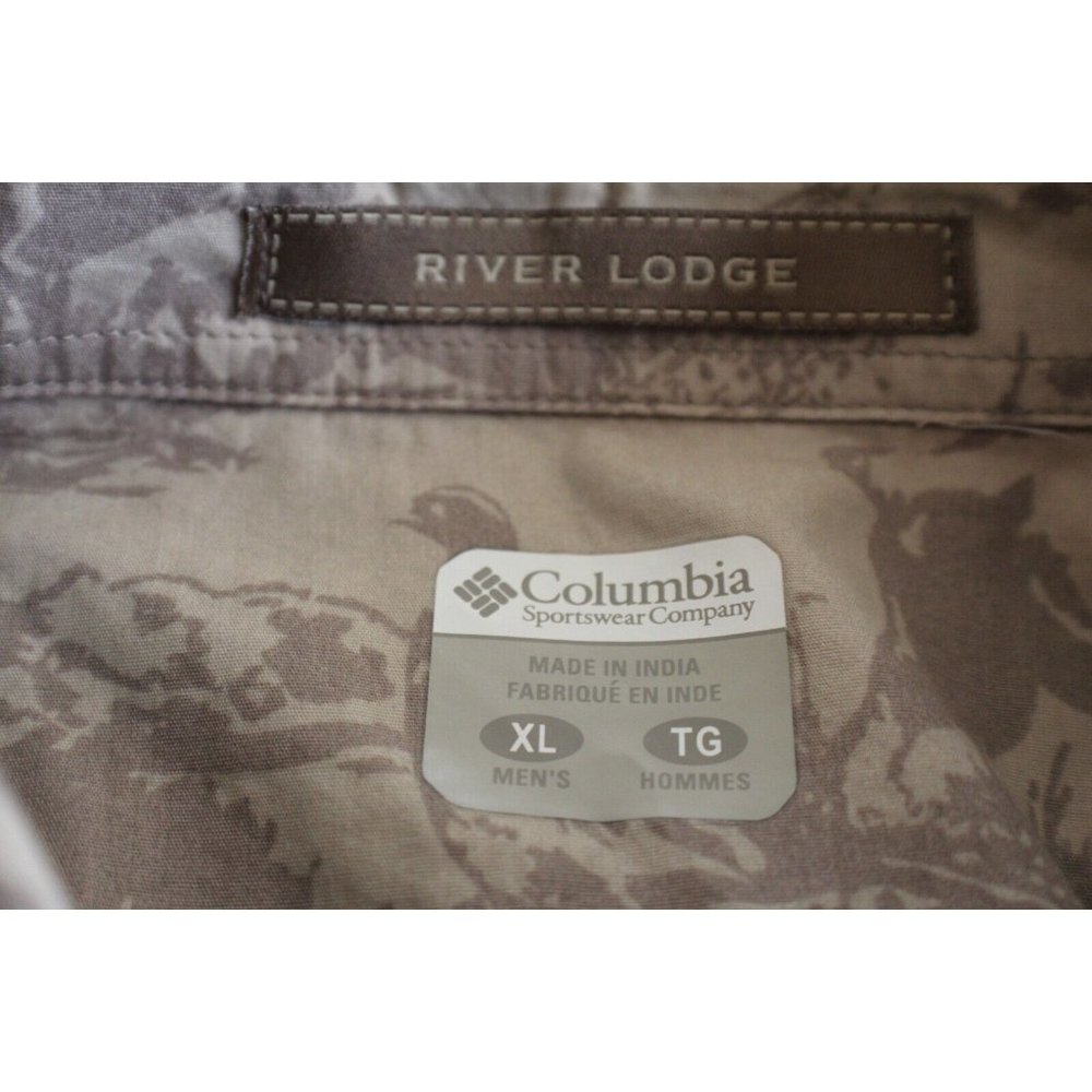 Columbia River Lodge Shirt Size XL - Slight stain - Picture 5 of 6